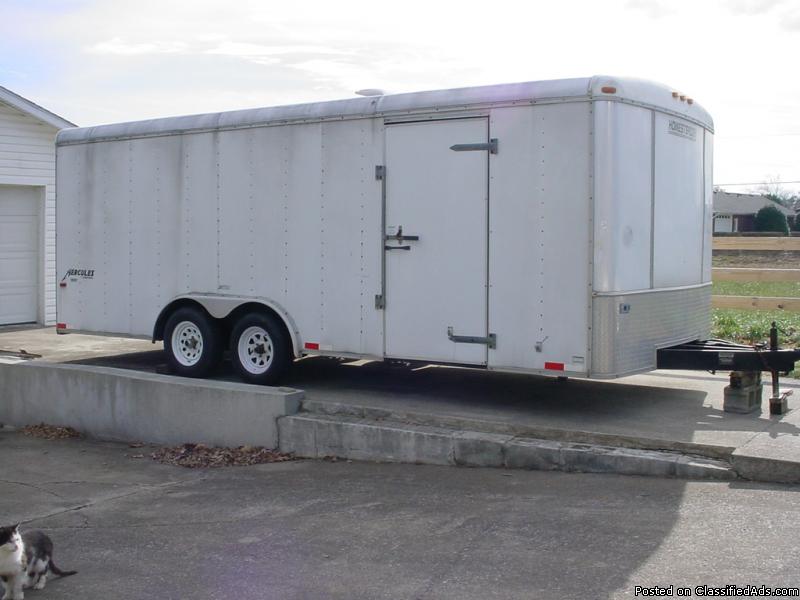 20' homesteader car trailer