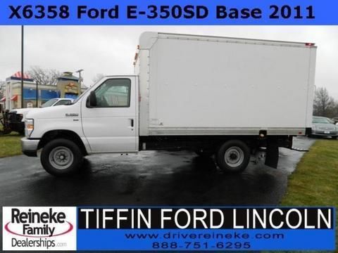 2011 FORD ECONOLINE 350 CUTAWAY 2 DOOR CHASSIS TRUCK