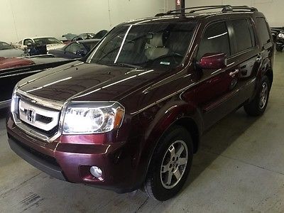 Honda : Pilot Touring 4WD Navi Back up Cam Heated Seats Leather Rear DVD Loaded 4X4 Every Option 2012 2010