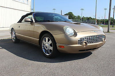 Ford : Thunderbird Convertible Jerry Lee Lewis barn find 2005 Ford Thunderbird Convertible 50th Anniversary