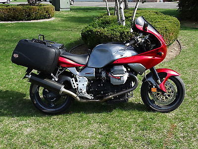 Moto Guzzi : LeMans V11 2002 moto guzzi v 11 lemans with nice extras mistral oval carbon fiber exhaust