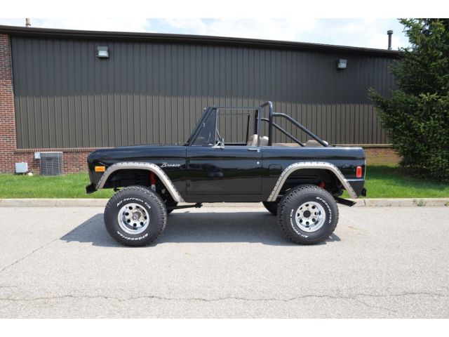 Ford : Bronco 1977 ford bronco recent restoration automatic vintage bronco rare color