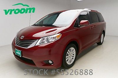 Toyota : Sienna XLE V6 8 Passenger Certified 2014 138 MILE 1 OWNER 2014 toyota sienna xle 138 low miles rearcam sunroof 1 owner clean carfax vroom