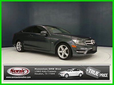 Mercedes-Benz : C-Class C250 2dr Cpe Navigation Camera Roof 2012 c 250 2 dr cpe rwd used turbo 1.8 l i 4 16 v automatic rear wheel drive coupe
