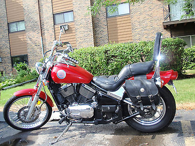 Kawasaki : Vulcan Red 1999 Kawasaki Vulcan 800