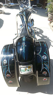Big Dog : Wolf 2009 big dog wolf black motorcycle with pin stripping