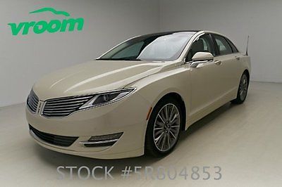 Lincoln : MKZ/Zephyr Certified 2014 6K LOW MILES 1 OWNER 2014 lincoln mkz awd 6 k mile nav sunroof thx vent seat 1 owner clean carfax vroom