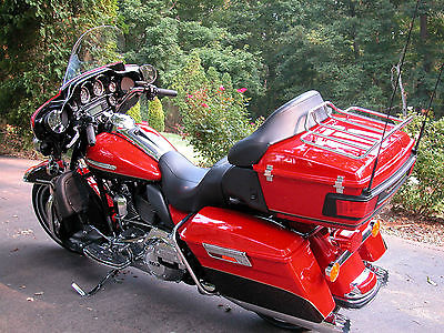 Harley-Davidson : Touring 2011 harley davidson cherry melot flhtk