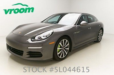 Porsche : Panamera S E-Hybrid Certified 2014 5K LOW MILES 1 OWNER 2014 porsche panamera s e hybrid 5 k miles nav sunroof 1 owner clean carfax vroom