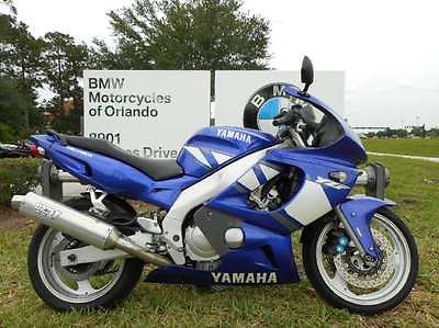 Yamaha : Other 2001 yamaha yzf 600 r sportbike blue