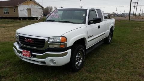 2003 GMC SIERRA 2500HD 4 DOOR EXTENDED CAB LONG BED TRUCK