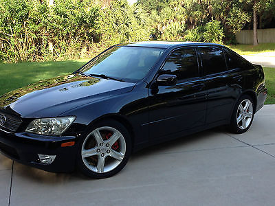 Lexus : IS Base Sedan 4-Door 2001 lexus is 300 2 jz i 6 rwd absolutely stunning black beauty