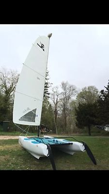 2002 HOBIE WAVE 14 FOOT SAIL BOAT READY TO SAIL