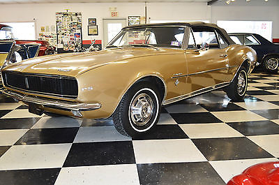 Chevrolet : Camaro RS CONVERTIBLE 1967 chevrolet camaro rs convertible 1 owner