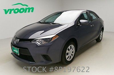 Toyota : Corolla L Certified 2015 5K LOW MILES 1 OWNER 2015 toyota corolla l 5 k miles bluetooth aux usb 1 owner clean carfax vroom