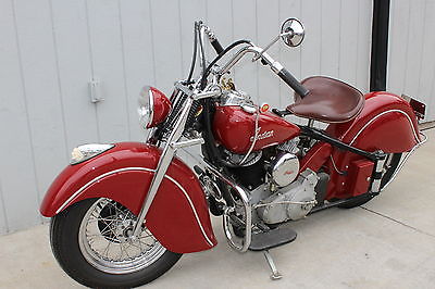 Indian : CHIEF 1947 indian chief complete comprehensive restoration california title