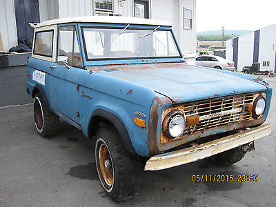 Ford : Bronco 302 1972 ford bronco 4 x 4 302 3 speed project