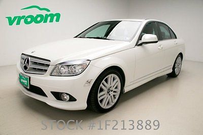 Mercedes-Benz : C-Class C300 4MATIC Certified 2009 61K LOW MILES 1 OWNER 2009 mercedes benz c 300 4 matic sport 61 k mile sunroof 1 owner clean carfax vroom