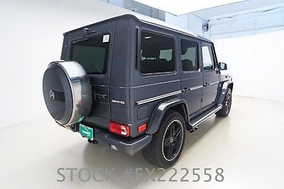 Mercedes-Benz : G-Class AMG Certified 2014 7K LOW MILES 1 OWNER 2014 mercedes benz g 63 4 matic amg 7 k mile nav sunroof 1 owner clean carfax vroom