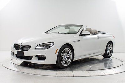BMW : 6-Series 640xi Convertible xDrive AWD M Sport Edition Executive Lighting Full LED Night Vision Assistance Cold Weather