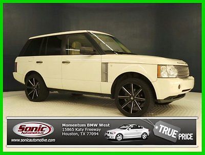Land Rover : Range Rover HSE 4WD Navigation Camera Leather Roof 2008 hse 4 wd 4 dr used 4.4 l v 8 32 v automatic 4 x 4 suv premium