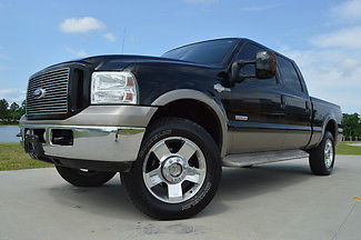 Ford : F-250 King Ranch 2006 ford f 250 crew cab king ranch fx 4 diesel 20 wheels very nice