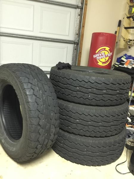 Falken Rocky Mountain ATS 275/65/17 Tires great condition $400, 3