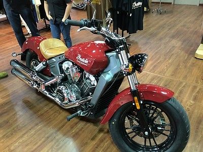 Indian : Scout Indian Scout, 410 miles, Red,5 year transferable warranty