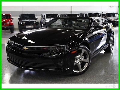 Chevrolet : Camaro 2LT 2014 chevrolet camaro 2 lt convertible only 5 k miles leather carfax certified