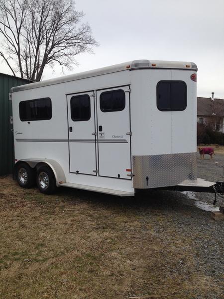 sundowner Charter SE 2 horse Warmblood trailer