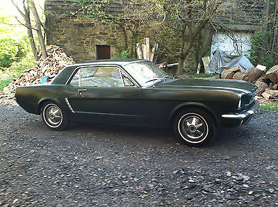 Ford : Mustang Base Level 65 mustang straight 6 automatic solid for restore drive now solid no reserve