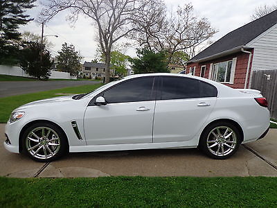 Chevrolet : Other 4-door sedan 2014 chevrolet ss white only 1 648 miles must see