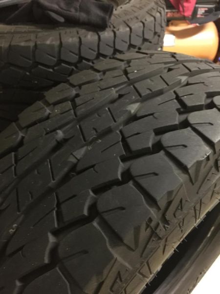 Falken Rocky Mountain ATS 275/65/17 Tires great condition $400, 1
