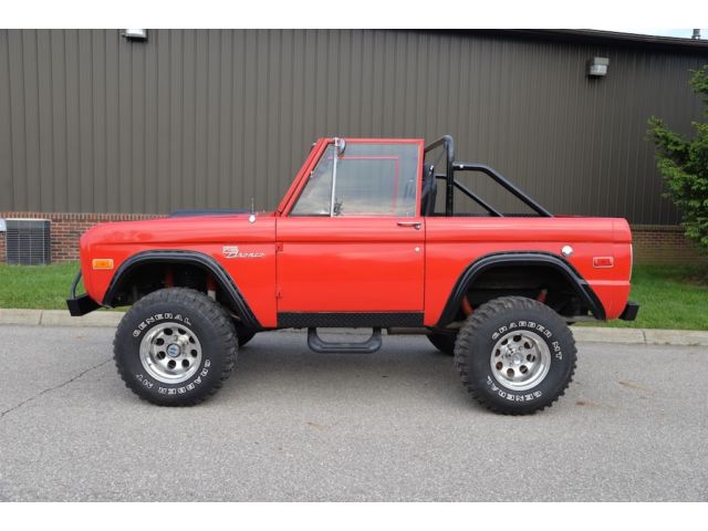 Ford : Bronco 1972 ford bronco 4 speed manual power steering power brakes
