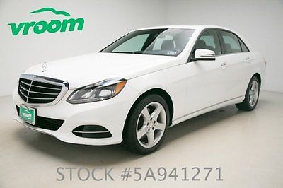 Mercedes-Benz : E-Class E350 4MATIC Certified 2014 14K LOW MILES 1 OWNER 2014 mercedes benz e 350 4 matic luxury 14 k miles nav 1 owner clean carfax vroom