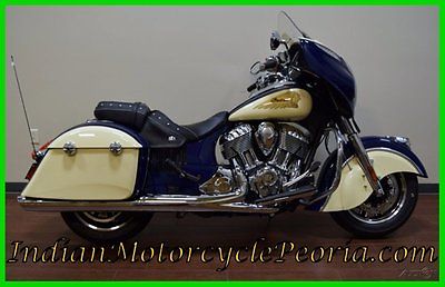 Indian : Chieftain® 2015 indian chieftain base springfield blue ivory blue vintage classic look new
