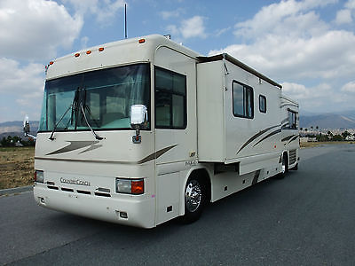 2000 COUNTRY COACH INTRIGUE 40' LUXURY DIESEL MOTORHOME LARGE SLIDE 350HP CLEAN!