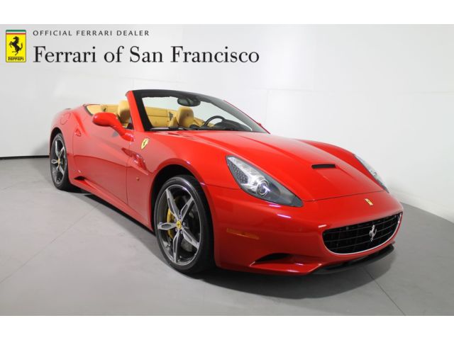 Ferrari : California 30 2013 ferrari california 30 rosso corsa beige interior