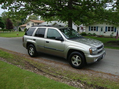 Chevrolet : Trailblazer LT 2002 chevrolet trailblazer ls 4 wd clean title