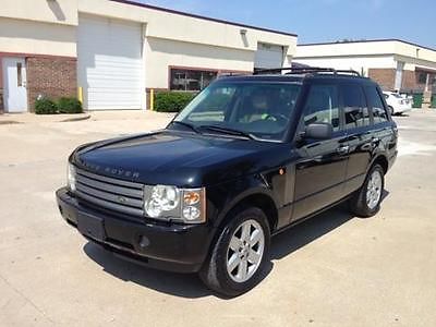 Land Rover : Range Rover HSE FULL SIZE VERY CLEAN ROVER JAVA BLACK AWD, WITH TAN INTERIOR, GPS, SUNROOF NICE ROVER!!!!