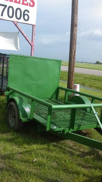 5 x 8 trailer w drop gate