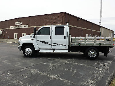 Chevrolet : Other Pickups Crew Cab 2007 chevy kodiak 5500 flatbed pickup ford f 650 international cxt top kick