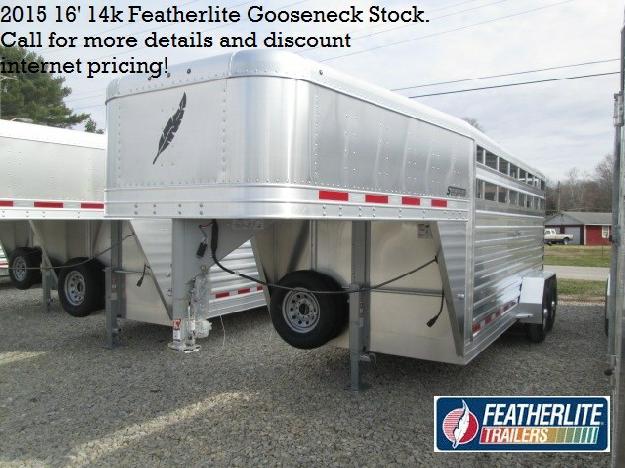 Featherlite 16 amp 039 14k GN Stock, call for details
