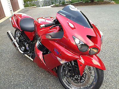 Kawasaki : Ninja Kawasaki ZX 14 ZX-14 Custom Motorcycle (Streched, Lowered, Built Motor, more...)