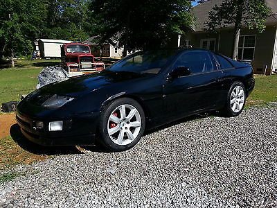 Nissan : 300ZX slicktop 1992 nissan 300 zx base coupe 2 door 3.0 l slicktop n a black naturally aspirated