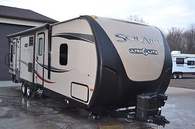 2014 Solaire Eclipse 297RLDS Rear living with peninsula kitchen