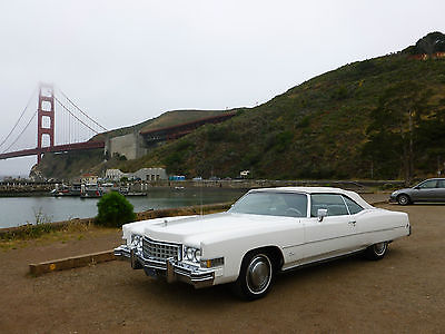 Cadillac : Eldorado Convertible 2 woman owners only last owner 32 years has lived only in california wow