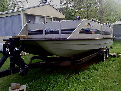 Nice, well maintained, brand new Johnston Motor with trailer incleded