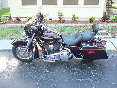 Harley-Davidson : Touring 2007 harley davidson flhx black cherry street glide