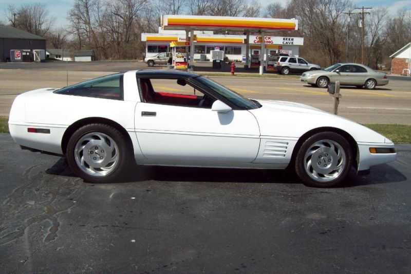 1994 chevy corvette very clean loaded 90k miles red leather